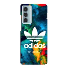 Чехлы Адидас для Motorola MOTO G200 (AlphaPrint) (Яркий Адидас)