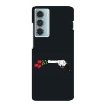 Чехлы (ART) Цветы на Motorola MOTO G200 (VPrint) (Неожиданные цветы)
