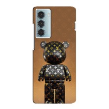 Чехлы для Motorola MOTO G200 - Bearbrick Louis Vuitton (PREMIUMPrint)