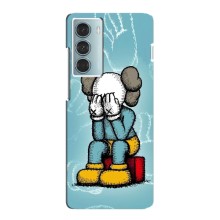 Чехлы для Motorola MOTO G200 - Bearbrick Louis Vuitton (PREMIUMPrint) (Плач Bearbrick)