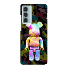 Чехлы для Motorola MOTO G200 - Bearbrick Louis Vuitton (PREMIUMPrint) (Яркий Bearbrick)