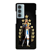 Чехлы для Motorola MOTO G200 (Leo чемпион) (AlphaPrint) (Месси Король)