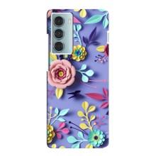 Чехлы с Цветами для Motorola MOTO G200 (VPrint) (Цветочный дизайн)