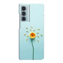 Чехлы с Цветами для Motorola MOTO G200 (VPrint) (Желтый цветок)