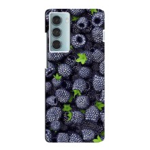 Чехлы с Фруктами для Motorola MOTO G200 (VPrint) (Ежевика)