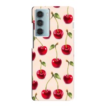 Чехлы с Фруктами для Motorola MOTO G200 (VPrint) (Вишня)