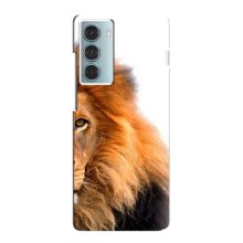 Чехлы с картинками животных Motorola MOTO G200 (Лев грива)