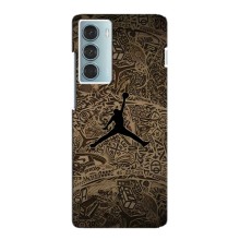Чехлы для Motorola MOTO G200 - с картинкой JORDAN (AlphaPrint) (Logo Jordan)
