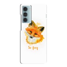 Чехлы с картинкой Лисички для Motorola MOTO G200 (VPrint) (Девочка Лиса)