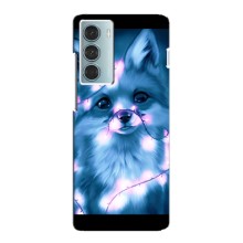 Чехлы с картинкой Лисички для Motorola MOTO G200 (VPrint) (Яркая лисичка)