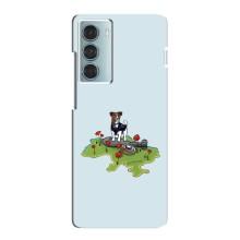 Чехлы с картинкой собаки Патрон для Motorola MOTO G200 (AlphaPrint) (Сапер Пес)