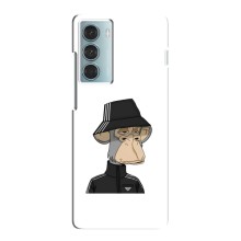 Чехлы с Обезьянами NFT для Motorola MOTO G200 (AlphaPrint) (обезьяна NFT Adidas)