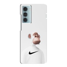 Чехлы с Обезьянами NFT для Motorola MOTO G200 (AlphaPrint) (обезьяна NFT Nike)