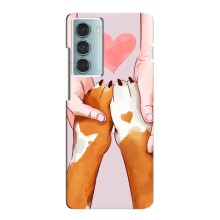 Чехлы с собаками для Motorola MOTO G200 (VPrint) (Любовь к собакам)