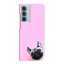 Чехлы с собаками для Motorola MOTO G200 (VPrint) (Смешная собака)