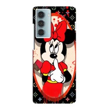 Чехол Disney Mouse Motorola MOTO G200 (PREMIUMPrint) (Минни Маус ЛВ)