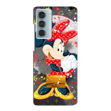 Чехол Disney Mouse Motorola MOTO G200 (PREMIUMPrint) (Minni с бантиком)