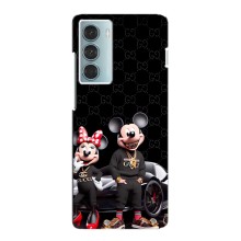 Чехол Disney Mouse Motorola MOTO G200 (PREMIUMPrint) (Семья Маусов)