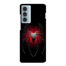 Чехол с человеком пауком для Motorola MOTO G200 - (AlphaPrint) (Паук марвел)