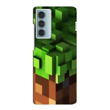 Чехол Майнкрафт на Motorola MOTO G200 (AlphaPrint) Minecraft (текстура Майнкрафт)