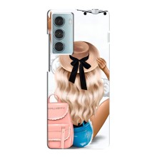 Чехол с печатью для Motorola MOTO G200 - (Мода) (AlphaPrint) (Путешествие)