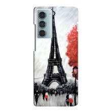 Чехол Эйфелева Башня для Motorola MOTO G200 - (AlphaPrint) (Башня в Париже)