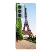 Чехол Эйфелева Башня для Motorola MOTO G200 - (AlphaPrint) (Дорога в Париж)