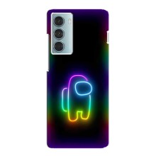 Чехол Амонг Ас для Motorola MOTO G200 (AlphaPrint) (Яркий скин)