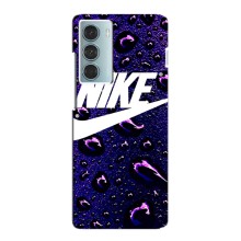 Чехол для Motorola MOTO G200 - с принтом Найк (AlphaPrint) (Найк принт)
