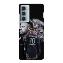 Чехол Неймар для Motorola MOTO G200 (AlphaPrint) (Неймар Лев)