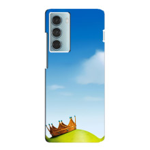 Чехол с мультфильмом Шрек на Motorola MOTO G200 – Голова Шрека