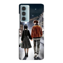 Чохол з дизайном Венздей 2 на Motorola MOTO G200 – Венздей і Тайлер