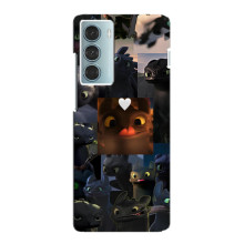 Чохол як приборкати дракона на Motorola MOTO G200 – Дракон колаж