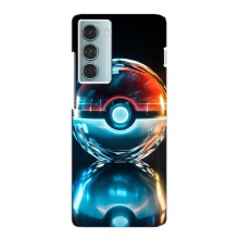 Чехол с Пикачу на Motorola MOTO G200 (Мяч Пикачу)