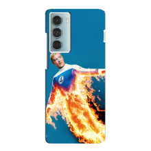 Чохол з принтом Фантастична четвірка для Motorola MOTO G200 – Людина-факел