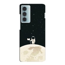 Космические Чехлы для Мото G200 (VPrint) (На луне)