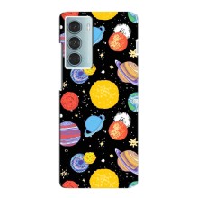 Космические Чехлы для Мото G200 (VPrint) (Рисованные планеты)