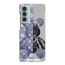 Крутые Чехлы Луи Виттон для Motorola MOTO G200 (AlphaPrint) (Робот Мишка)
