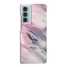 Мраморный чехол на Motorola MOTO G200 (VPrint) (Пурпурный Мрамор)
