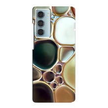 Мраморный чехол на Motorola MOTO G200 (VPrint) (Радужный Мрамор)