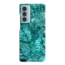 Мраморный чехол на Motorola MOTO G200 (VPrint) (Зеленый мрамор)