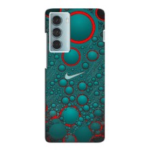 Силиконовый Чехол на Motorola MOTO G200 с картинкой Nike (Найк зеленый)