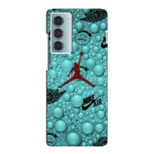 Силиконовый Чехол Nike Air Jordan на Мото Джи 200 (Джордан Найк)