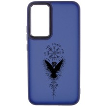 Накладка Oprint Скандинавия Black для Motorola Moto G22 – Navy Blue