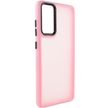 Чехол TPU+PC Lyon Frosted для Motorola Moto G22 – Розовый