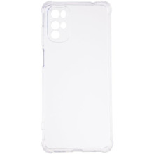 TPU чехол GETMAN Ease logo усиленные углы Full Camera для Motorola Moto G22 – Прозрачный