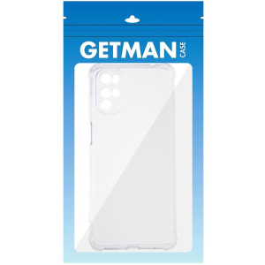 TPU чехол GETMAN Ease logo усиленные углы Full Camera для Motorola Moto G22