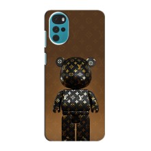 Чохли для Motorola MOTO G22 - Bearbrick Louis Vuitton (PREMIUMPrint) – Bearbrick