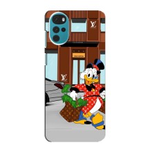 Чехлы для Motorola MOTO G22 - Скрудж МакДак Louis Vuitton (PREMIUMPrint)