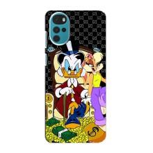 Чехлы для Motorola MOTO G22 - Скрудж МакДак Louis Vuitton (PREMIUMPrint) (Стильная Утка)